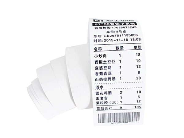 热敏收银纸显色差是什么原因？