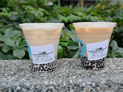 贴在奶茶上的标签是热敏纸吗？